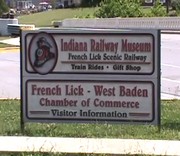 French Lick Railway Sign
