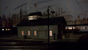 Black River Station at Night